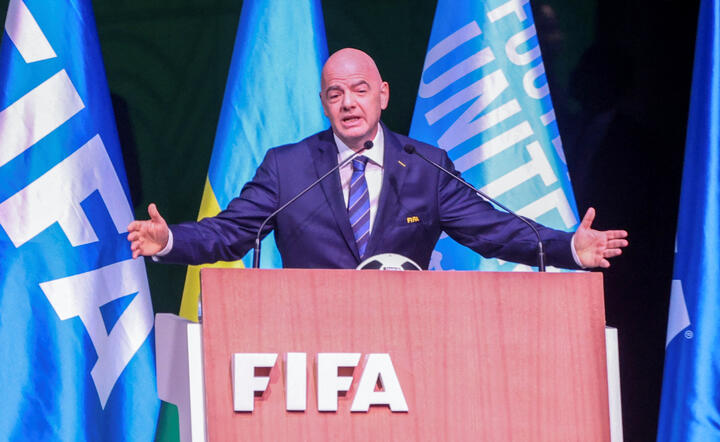 Gianni Infantino / autor: REUTERS/Jean Bizimana