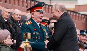 Putin na paradzie zwycięstwa o Ukrainie, NATO, "neonazistach"