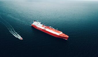 Gazowiec „Grażyna Gęsicka” po raz pierwszy w Polsce