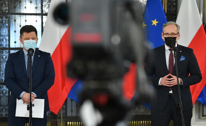 Michał Dworczyk i Adam Niedzielski / autor: PAP