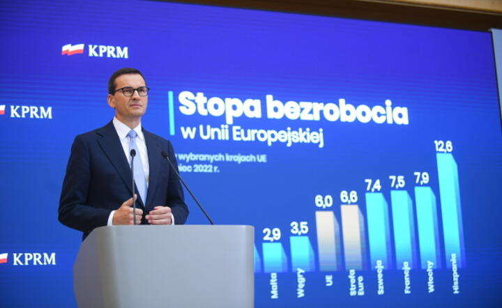 Premier Mateusz Morawiecki  / autor: PAP/Marcin Obara