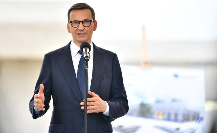 Premier Mateusz Morawiecki  / autor: PAP/Maciej Kulczyński