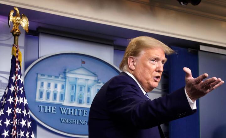 Prezydent USA Donald Trump / autor: PAP/EPA/Yuri Gripas / POOL