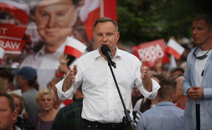 Prezydent Andrzej Duda / autor: PAP/Lech Muszyński
