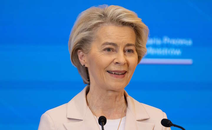 Przewodnicząca KE Ursula von der leyen / autor: Fratria