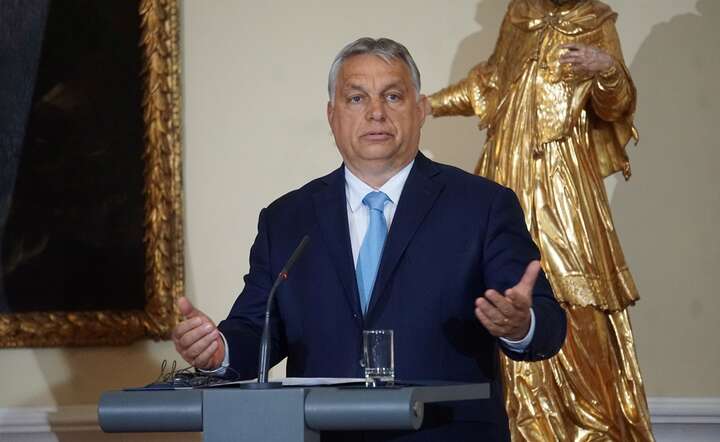 Premier Węgier Viktor Orban nie zgadza się z unijnym zakazem importu gazu z Rosji / autor: Fratria / MK