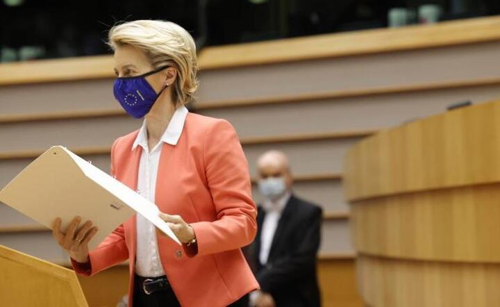 Przewodnicząca Komisji Europejskiej Ursula von der Leyen / autor: PAP