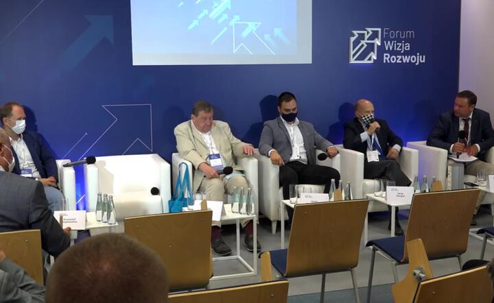 III. Forum Wizja Rozwoju - panel o 5G / autor: screen Fratria