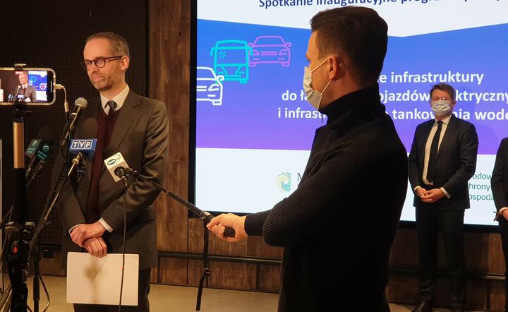 Adam Guibourgé-Czetwertyński, podsekretarz stanu w ministerstwie klimatu i środowiska / autor: Fratria