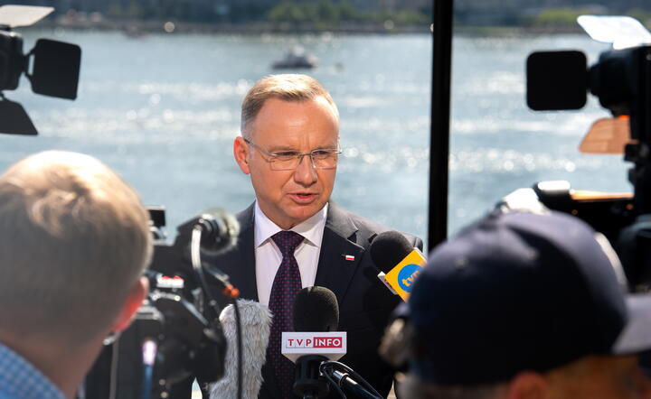 Prezydent RP Andrzej Duda / autor: PAP