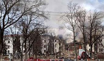 Mariupol: Okupanci burzą Teatr Dramatyczny, zacierają ślady