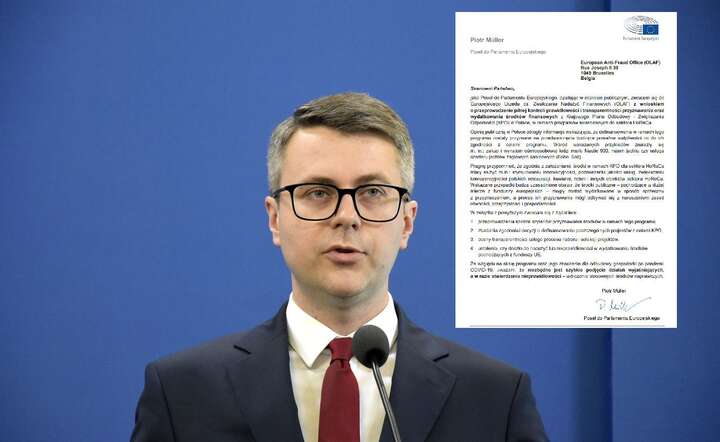Poseł do Parlamentu Europejskiego Piotr Müller złożył wniosek o pilną kontrolę unijną w sprawie wydatków z KPO / autor: Fratria / Andrzej Wiktor