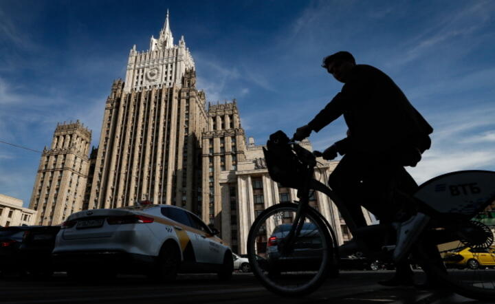 Budynek rosyjskiego Ministerstwa Spraw Zagranicznych, Moskwa / autor: EPA/PAP