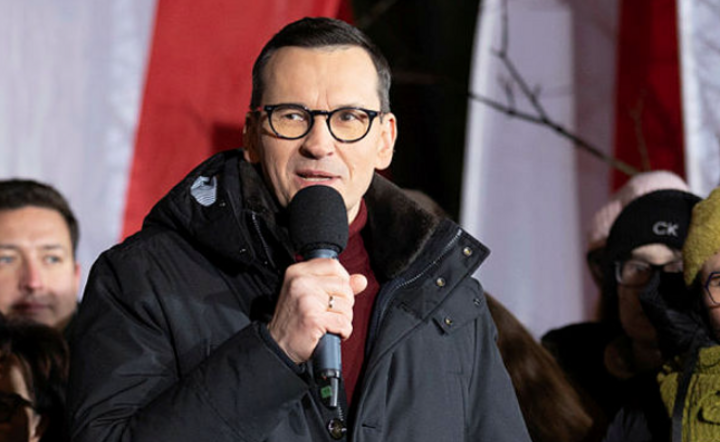 Były premier Mateusz Morawiecki / autor: Fratria