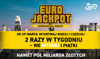 Zmiany w grze Eurojackpot, większe wygrane i nie tylko