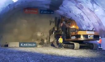 Tunel „Zakopianki” – skały się poddały