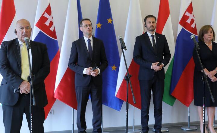 WARSZAWA SPOTKANIE MINISTRÓW FINANSÓW PAŃSTW GRUPY V4 / autor: PAP/Paweł Supernak