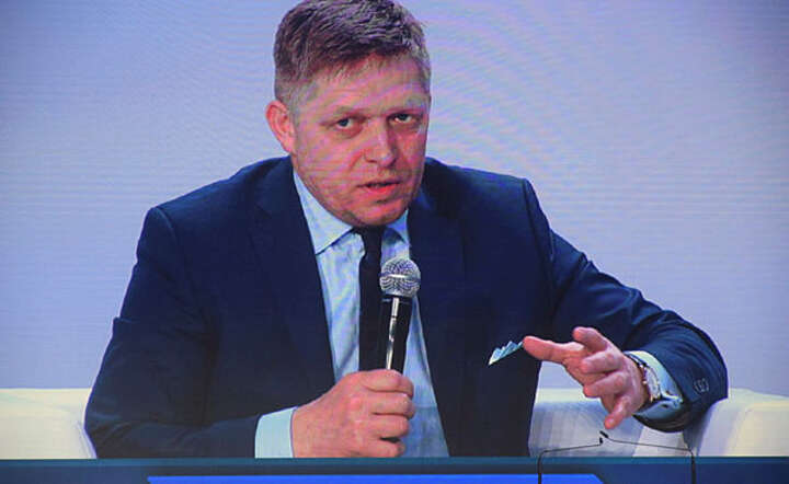 Premier Słowacji Robert Fico  / autor: PAP