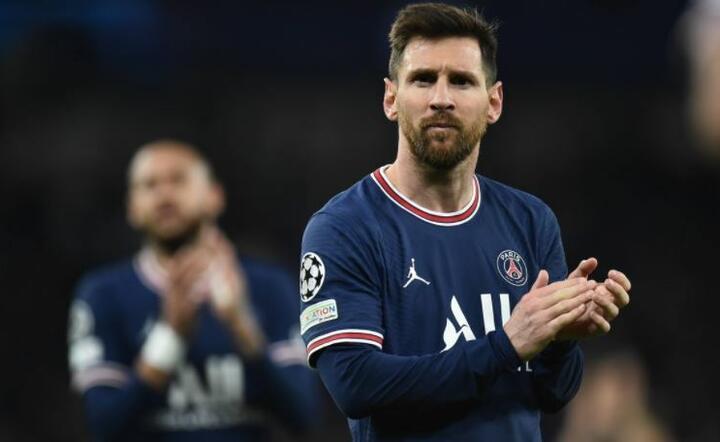 Lionel Messi w PSG  / autor: PAP/EPA/Peter Powell 