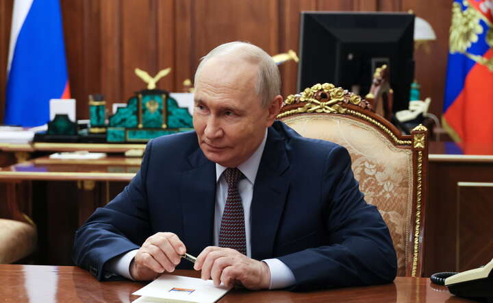 Prezydent Rosji Władmir Putin / autor: PAP