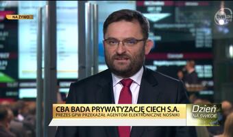 Po akcji CBA na GPW: Tamborski rozżalony, Wojtunik przeprasza