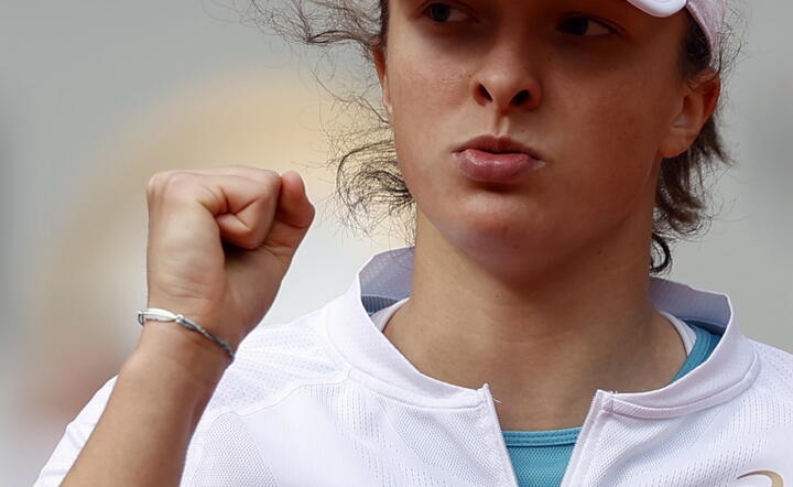 finalistka French Open Iga Świątek / autor: Fotoserwis PAP