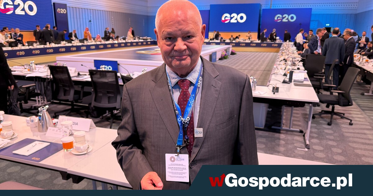 Prezes NBP na szczycie G20