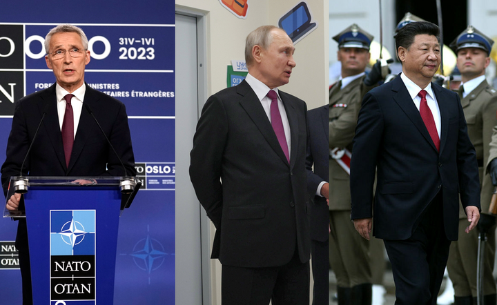 NATO, Rosja, Chiny / autor: pap/Fratria