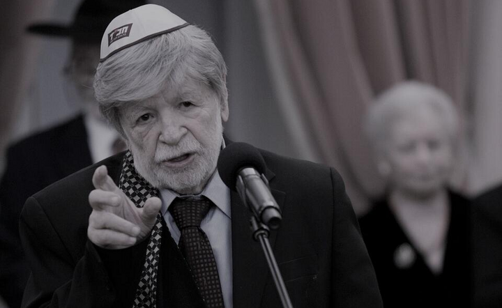 Były ambasador Izraela w Polsce i przewodniczący Knesetu Szewach Weiss  / autor: Fratria