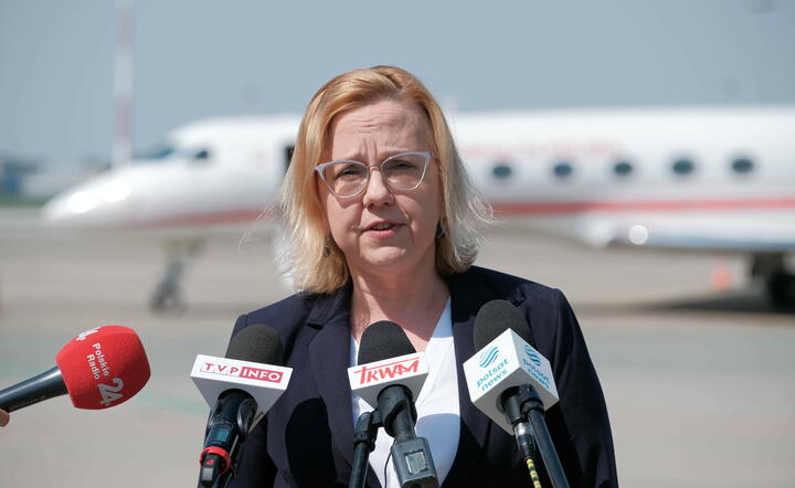 Anna Moskwa w Brukseli / autor: PAP/EPA