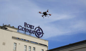 Dron zwiększy bezpieczeństwo w Porcie Gdynia
