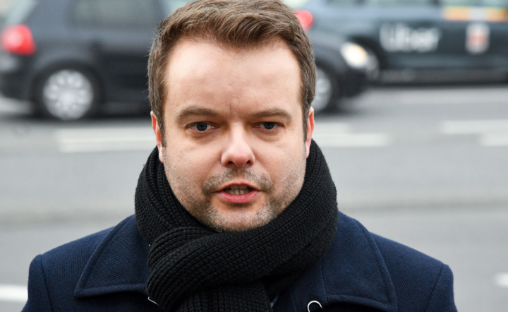 Rzecznik prasowy Prawa i Sprawiedliwości Rafał Bochenek / autor: PAP/Radek Pietruszka