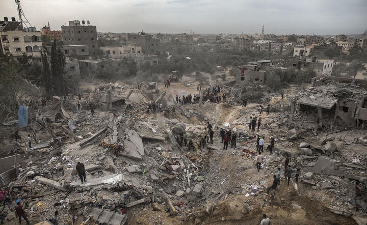 epaselect MIDEAST ISRAEL PALESTINIANS GAZA CONFLICT / autor: PAP/EPA/HAITHAM IMAD