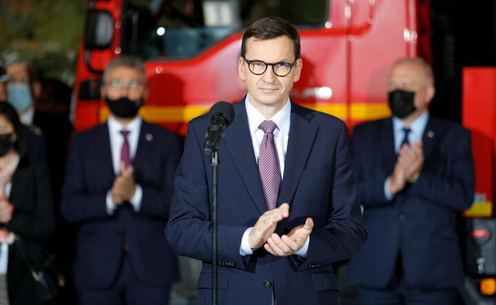 Mateusz Morawiecki w Dąbrowie Tarnowskiej / autor: PAP