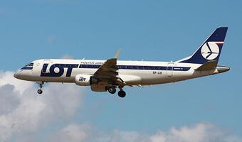Czwarty samolot Embraer 195 w barwach Polskich Linii Lotniczych LOT