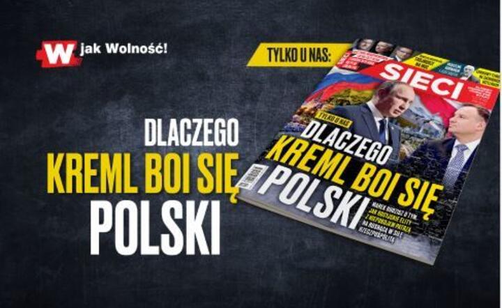 Okładka tygodnika Sieci  / autor: Fratria