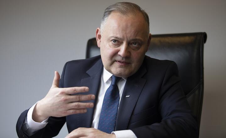 prezes PGE Wojciech Dąbrowski / autor: Fratria