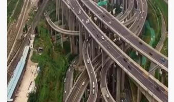TO WARTO ZOBACZYĆ. Chiński węzeł autostrad przeraża