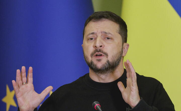 Wołodymyr Zełenski / autor: PAP/EPA