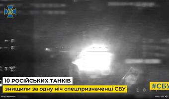 Ukraińcy zrobili nocną jatkę „pancernym” z Rosji