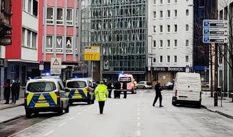 Frankfurt: Atak nożownika. Trzy osoby ciężko ranne