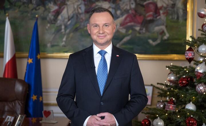 Orędzie noworoczne prezydenta Andrzeja Dudy  / autor: Kancelaria Prezydenta/Krzysztof Sitkowski