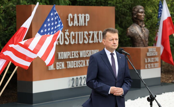 Wicepremier, minister obrony narodowej RP Mariusz Błaszczak / autor: PAP/Marek Zakrzewski