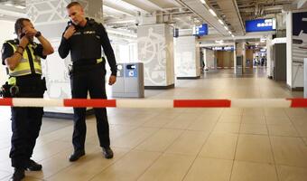 Atak nożownika w Amsterdamie