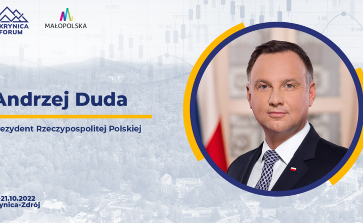 prezydent RP - Andrzeja Dudy / autor: Forum Krynica
