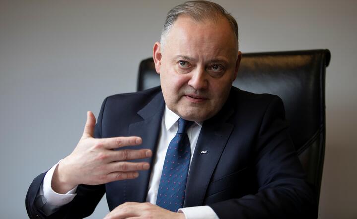 Wojciech Dąbrowski, prezes PGE / autor: Fratria