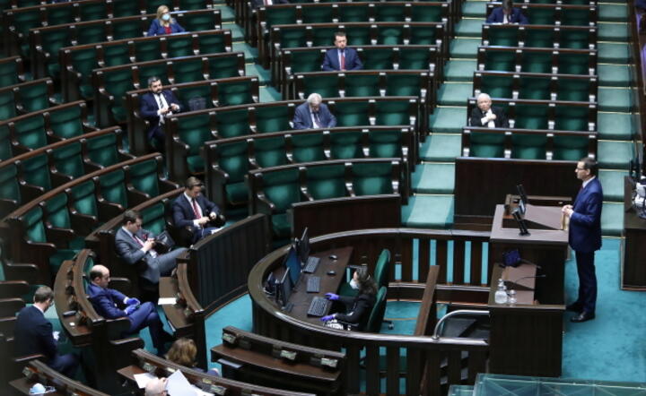Sejm, Tarcza Antykryzysowa  / autor: PAP/Leszek Szymański