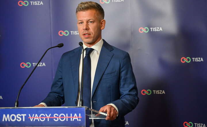 Nowy premier Węgier Peter Magyar  / autor: PAP