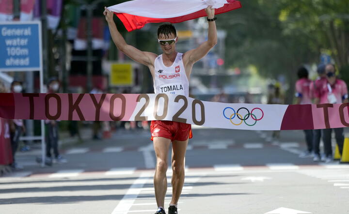 Dawid Tomala zdobywa złoty medal w Tokio / autor: fotoserwis PAP