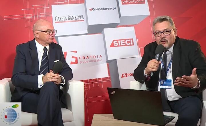Adam Łącki, prezes Krajowego Rejestru Długów Biura Informacji Gospodarczej SA. / autor: Fratria